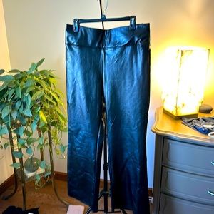 Vine Camuto fleece line faux leather pant